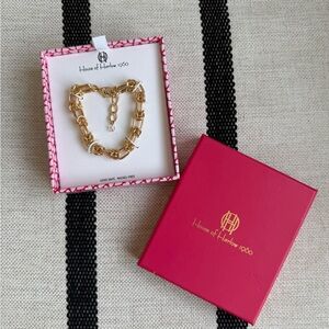 House of Harlow 1960 Gold Chain Bracelet